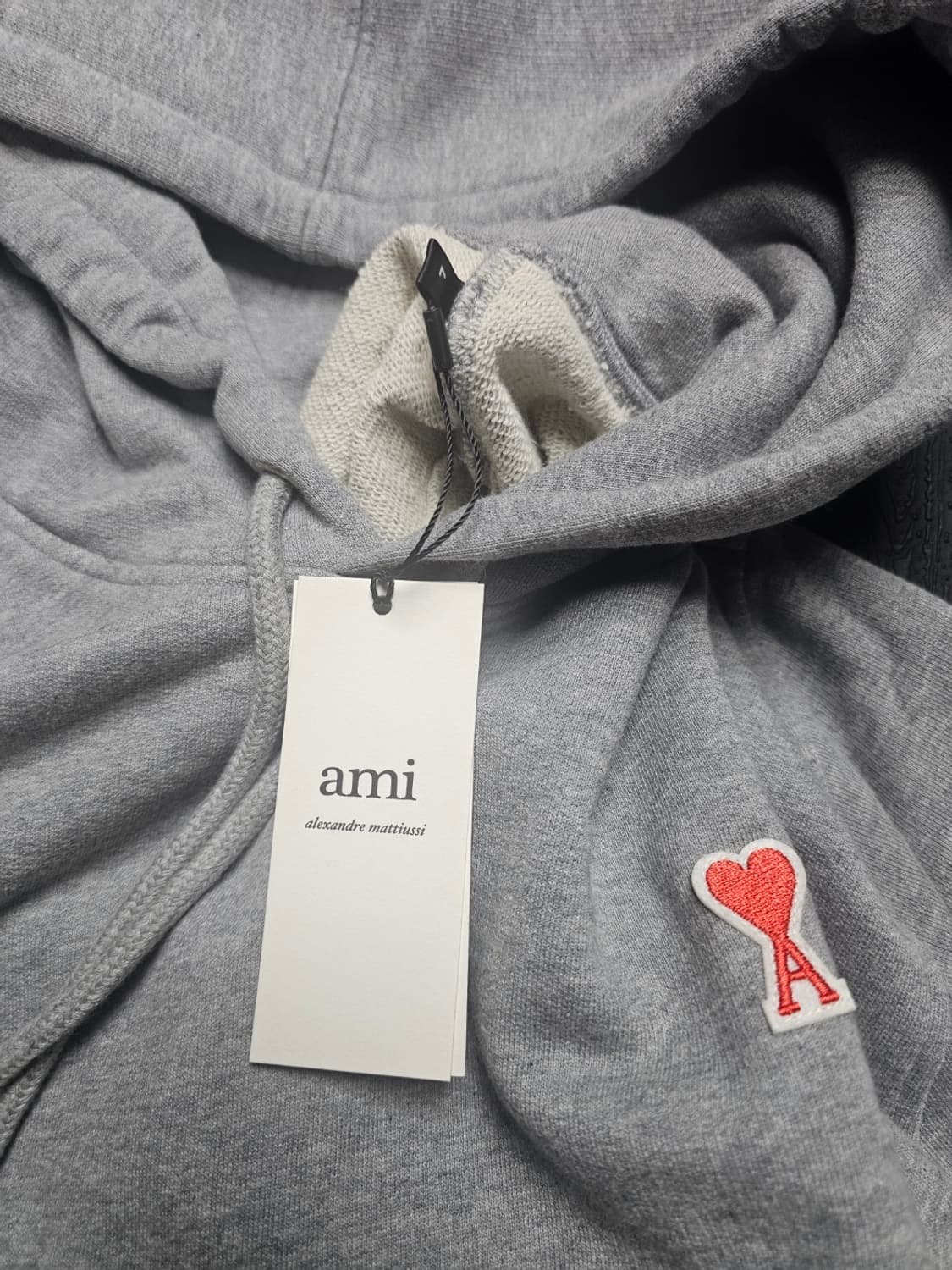 아미 AMI PARIS 후드티 M~L (100) 새상품/택O/정품 상품이미지1