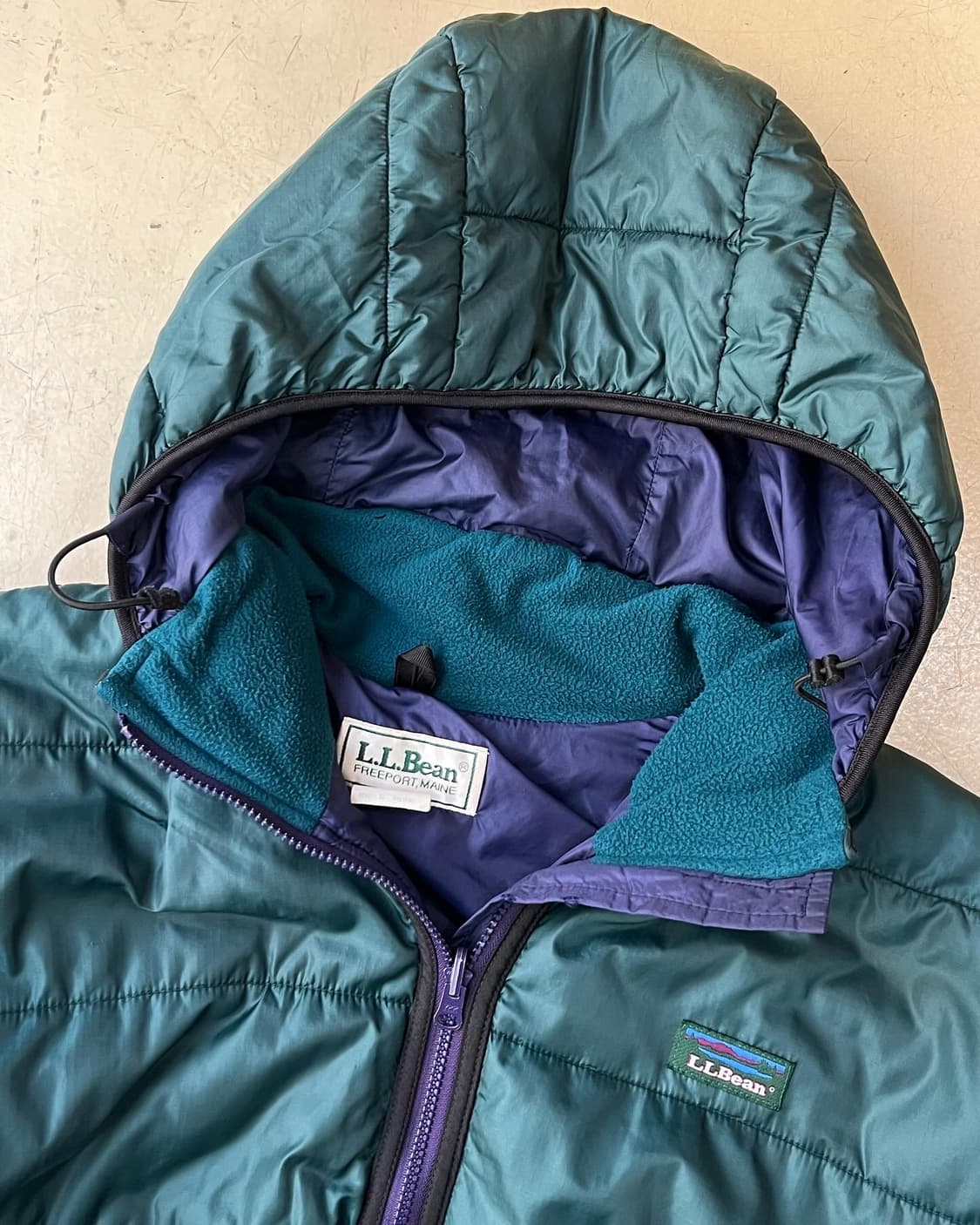 1990s 엘엘빈 프리마로프트 자켓 상품이미지5