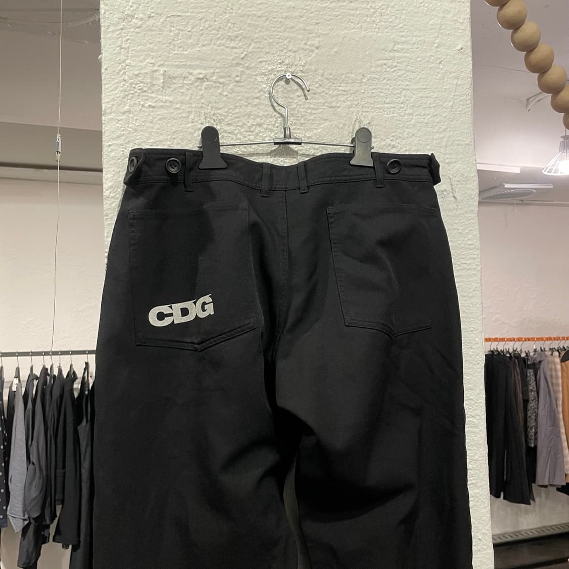 꼼데가르송 축융 폴리에스터 팬츠 상품이미지2
