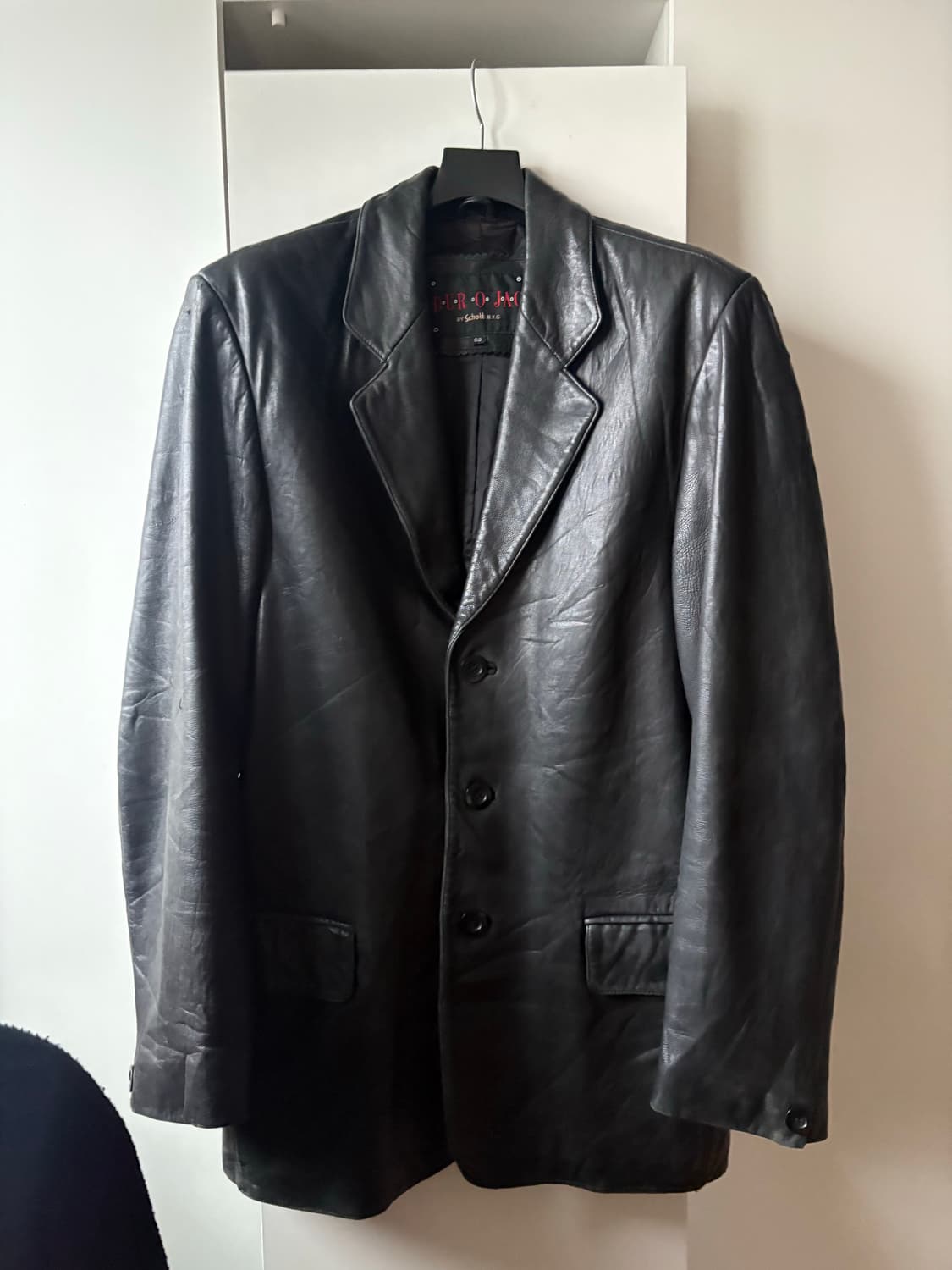 80’s Schott Dur O Jac Sheep skin Blazer 상품이미지1