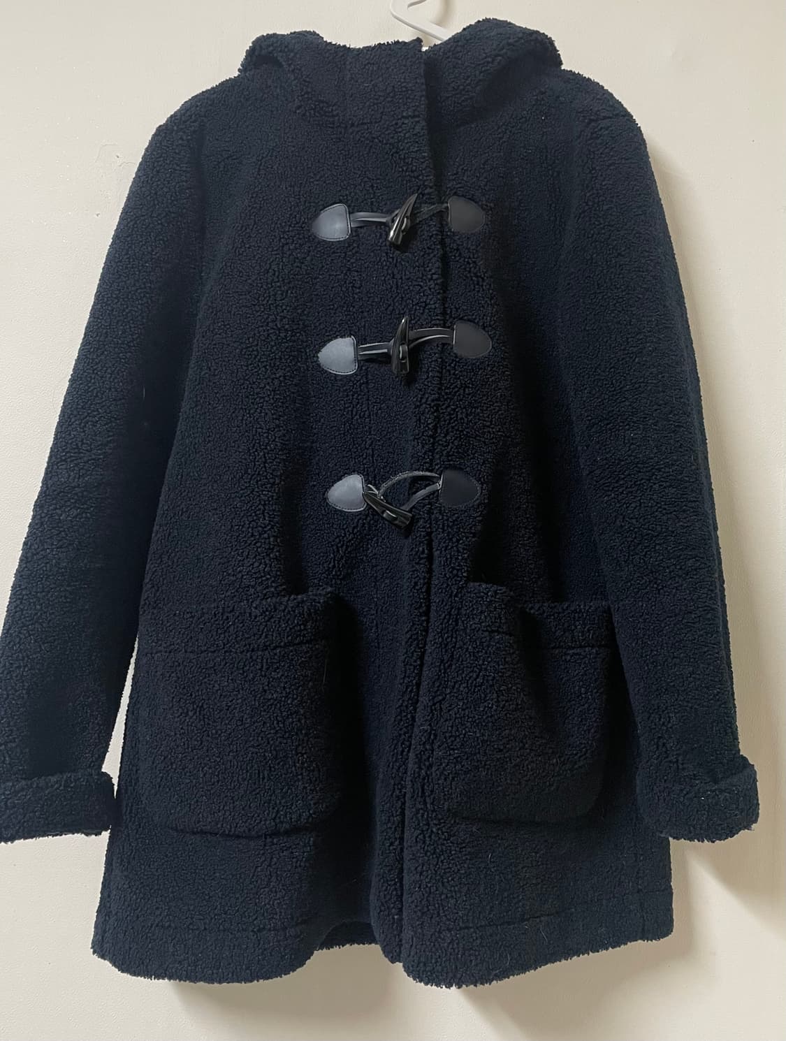 마쥬 네이비 더플 코트 상품이미지2