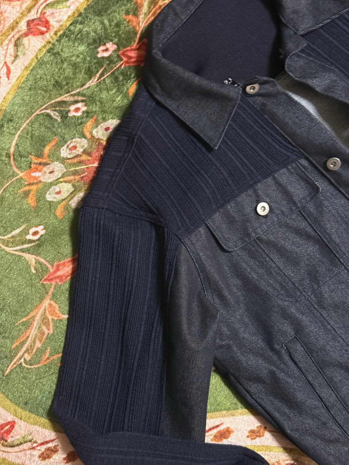 니트 데님자켓 상품이미지2