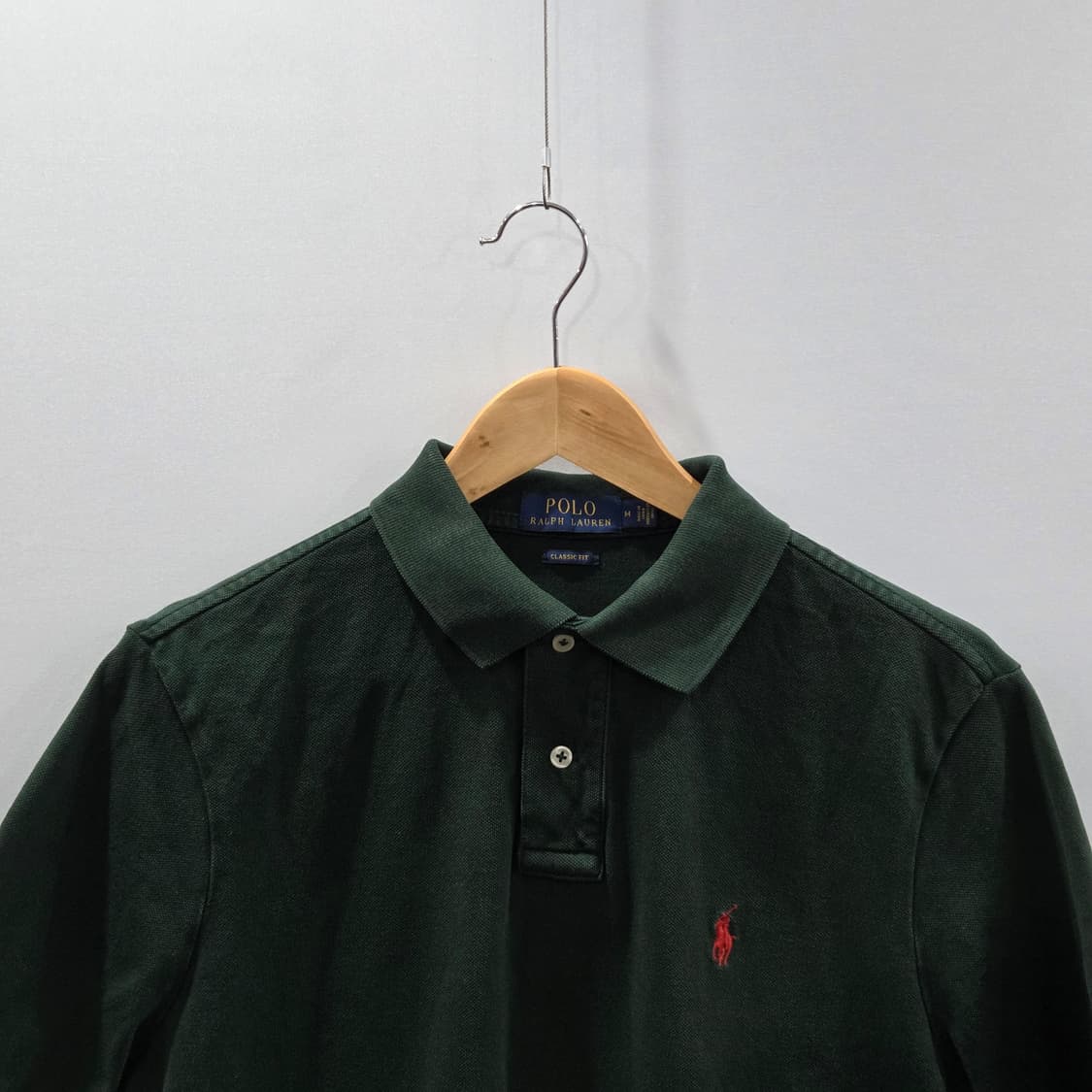 폴로랄프로렌 피케 카라 반팔티 딥그린 M 상품이미지2