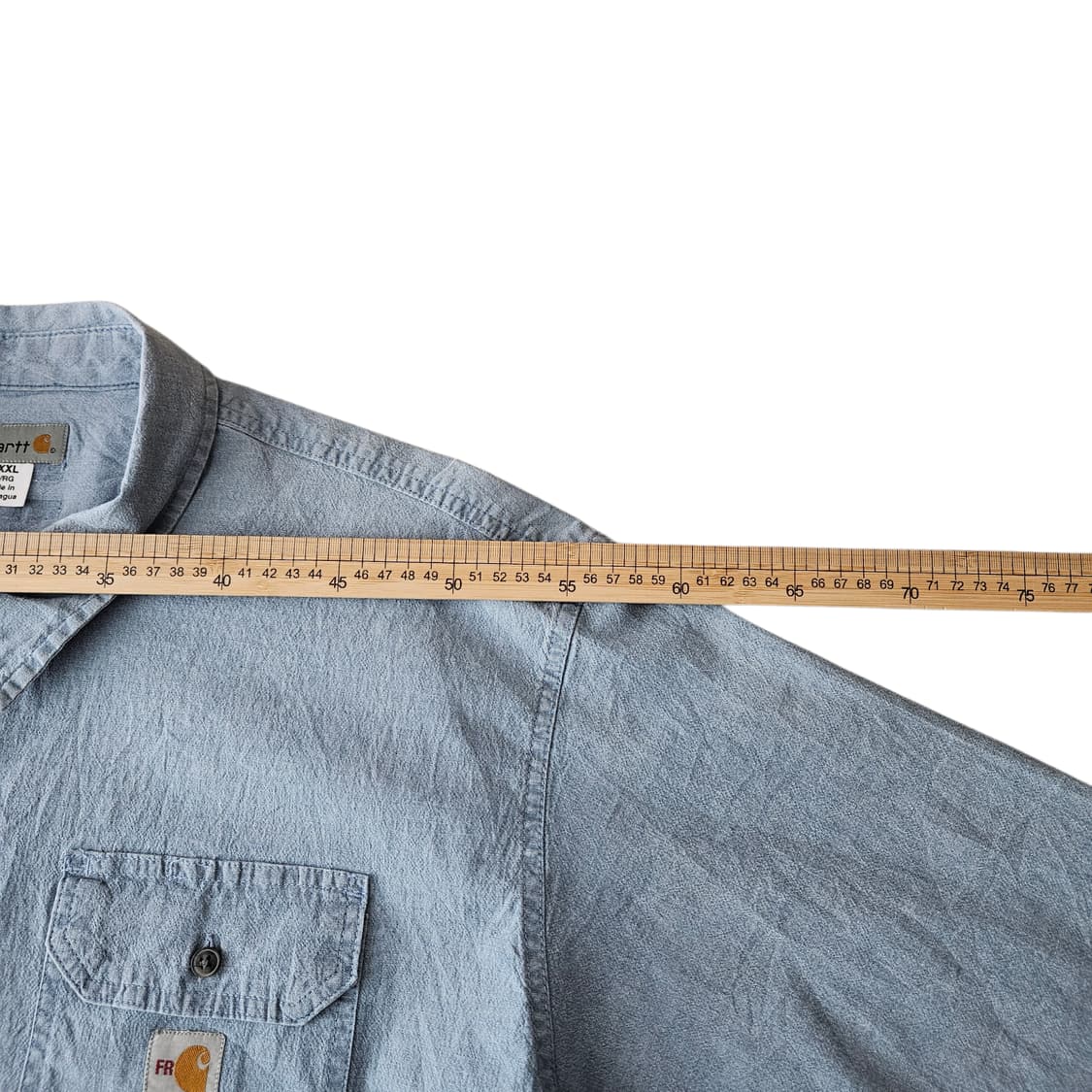 칼하트 면 오버핏 긴팔셔츠 XXXL 상품이미지5