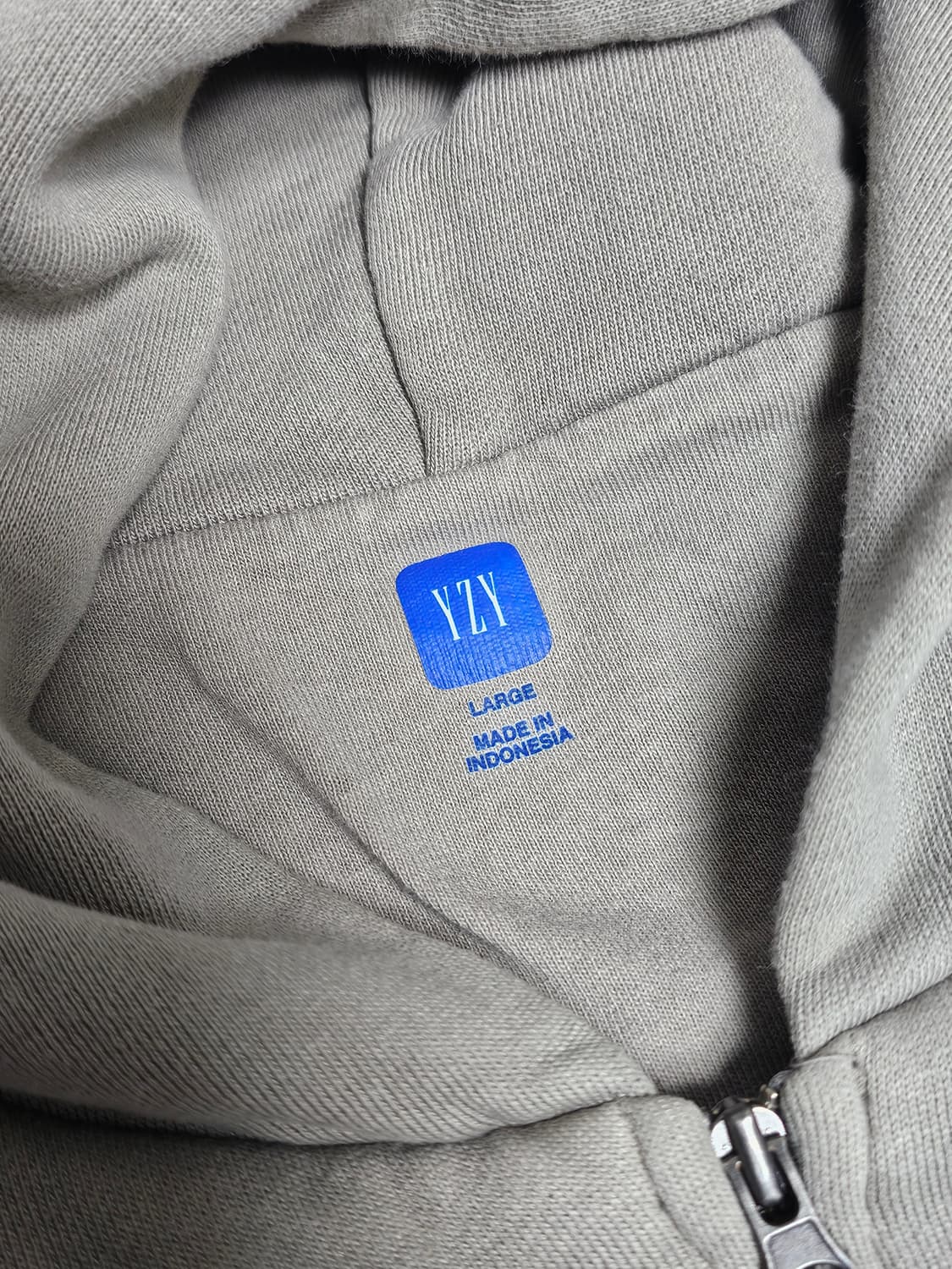 [L] 이지갭 후드집업 그레이 상품이미지3