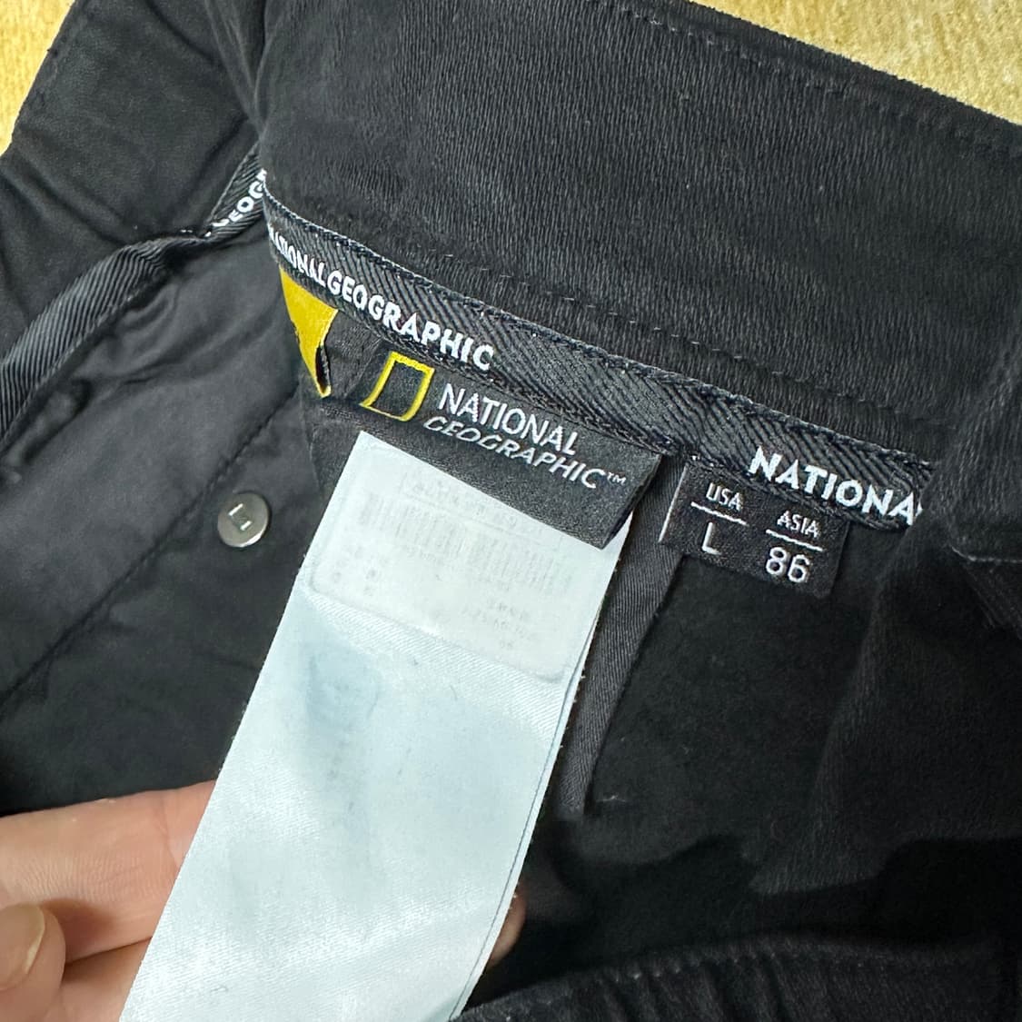 내셔널지오그래픽 와펜 조거팬츠 블랙 L 상품이미지5