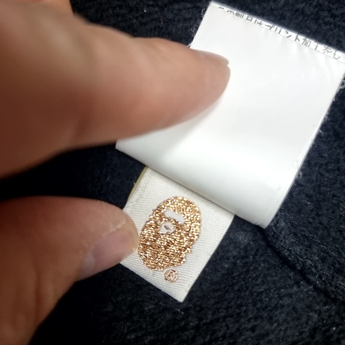 베이프 샤크 후드 집업 블랙(xl) 상품이미지9