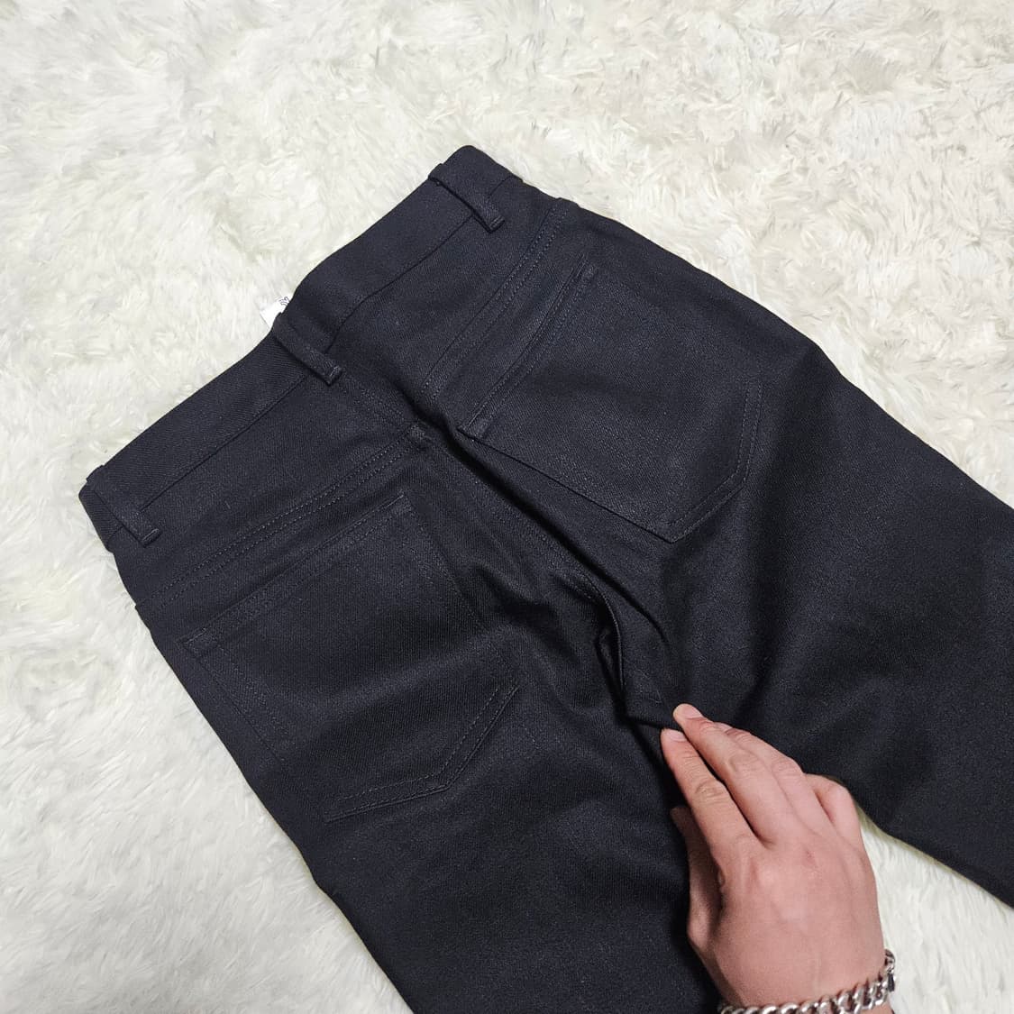 아페쎄(APC) 블랙 스키니진 25size 상품이미지3