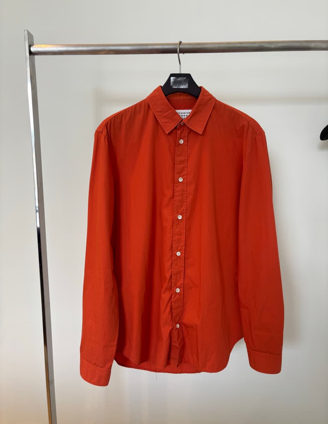 마르지엘라 오렌지 셔츠 상품이미지1