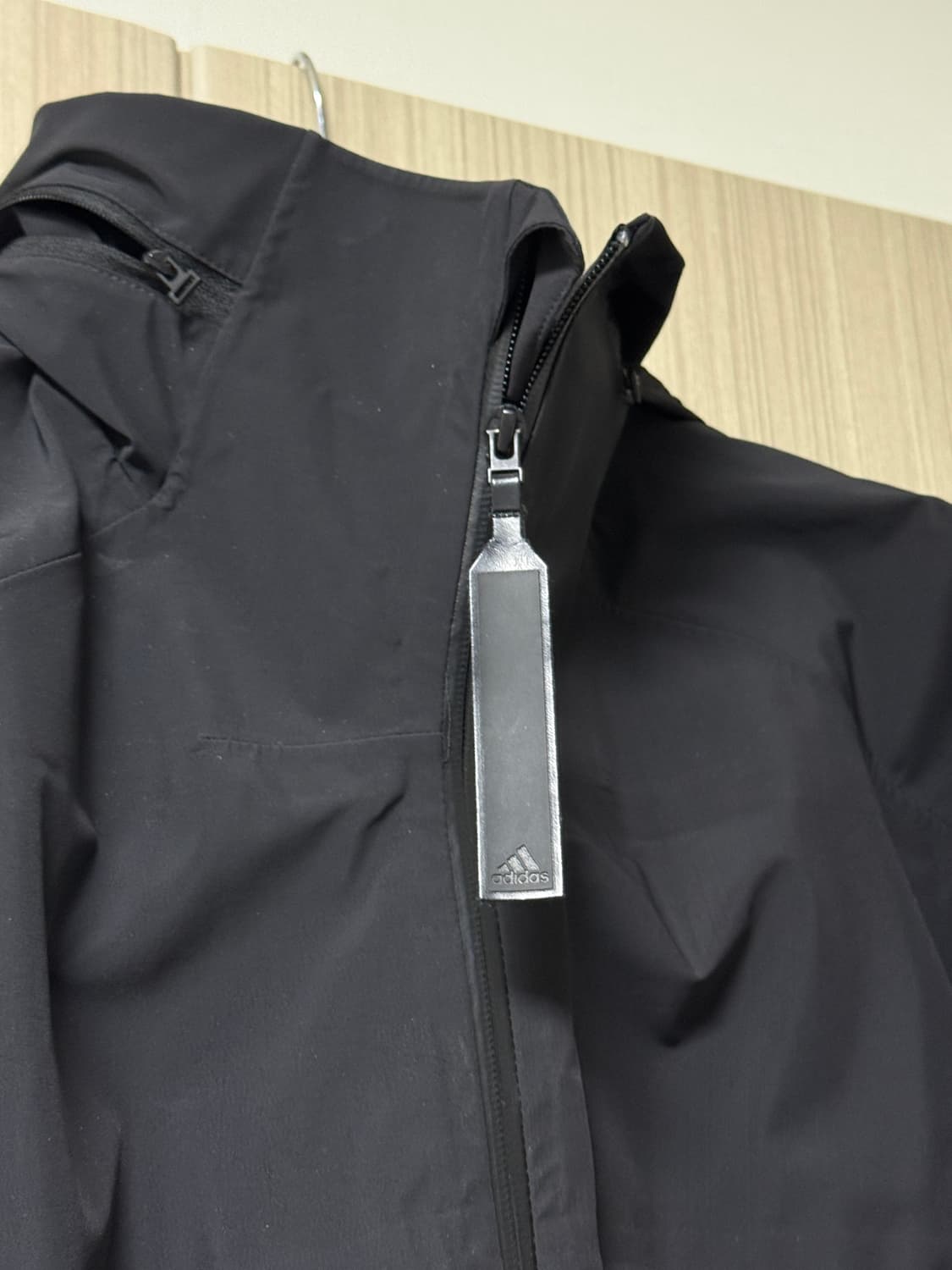 아디다스 여성 마이쉘터 우비 방수 바람막이자켓 점퍼 M 블랙 상품이미지2