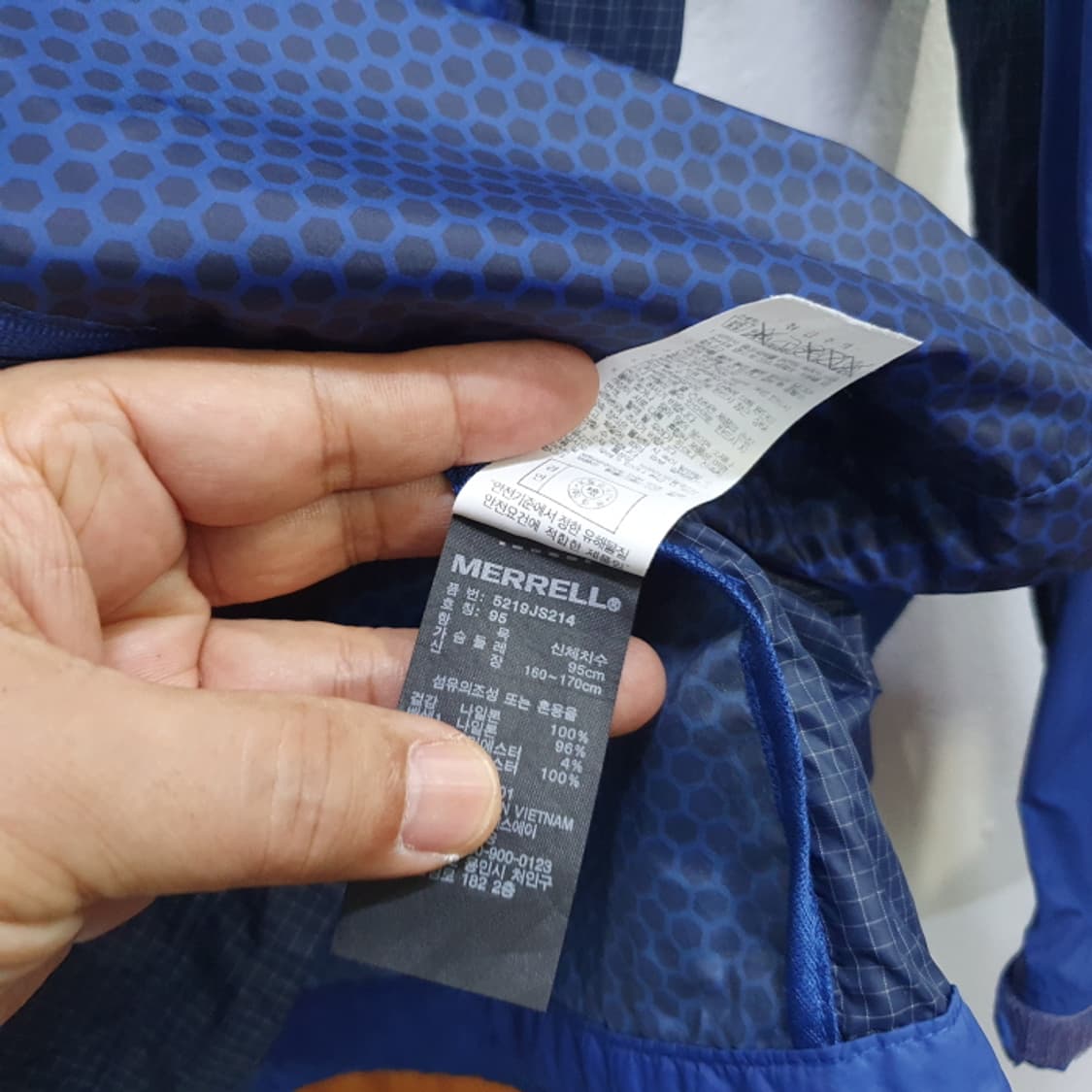 머렐 바람막이 후드자켓(95) 상품이미지5