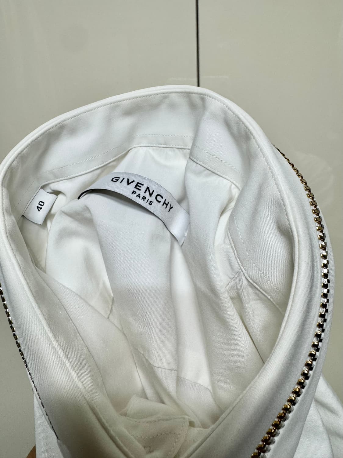 지방시 16SS ZIP COLLAR SHIRT 상품이미지5