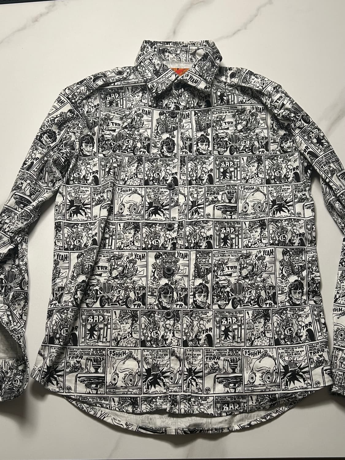 PS Paul Smith 코믹스트립 프린트 셔츠 상품이미지2