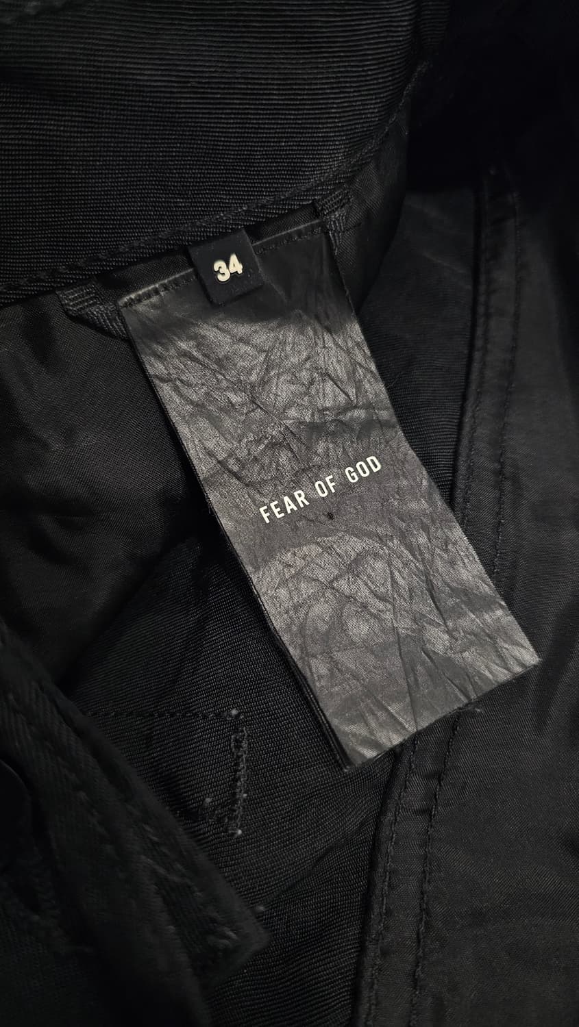 피어오브 갓 6th 컬렉션 나일론 팬츠 블랙 상품이미지2