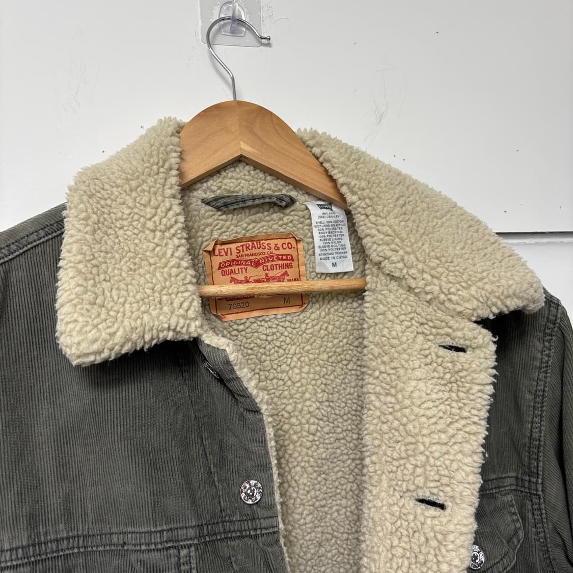 리바이스 카키 코듀로이 댁자켓 상품이미지4