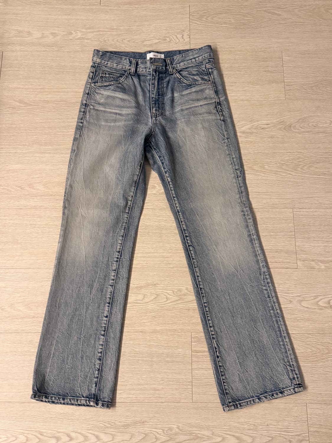 [46] 엘무드 슬래시 플레어 데님 상품이미지1