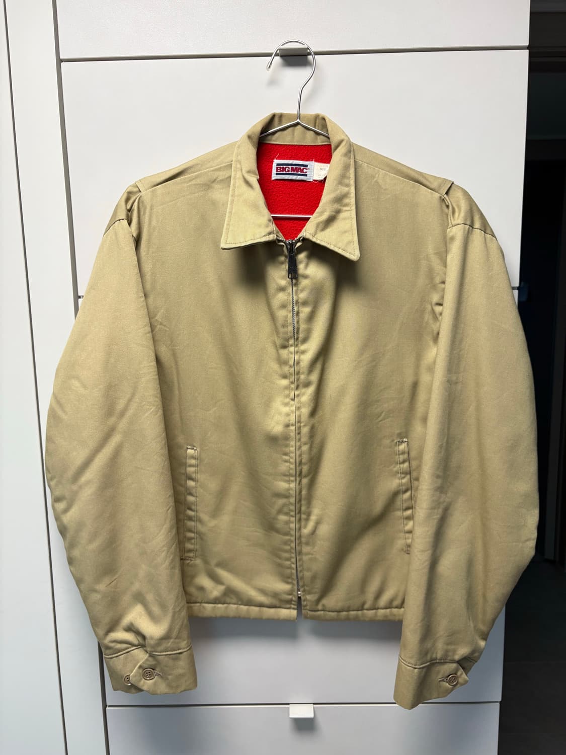 빅맥 베이지 워크웨어 자켓 블루종 M(95-100) 상품이미지1