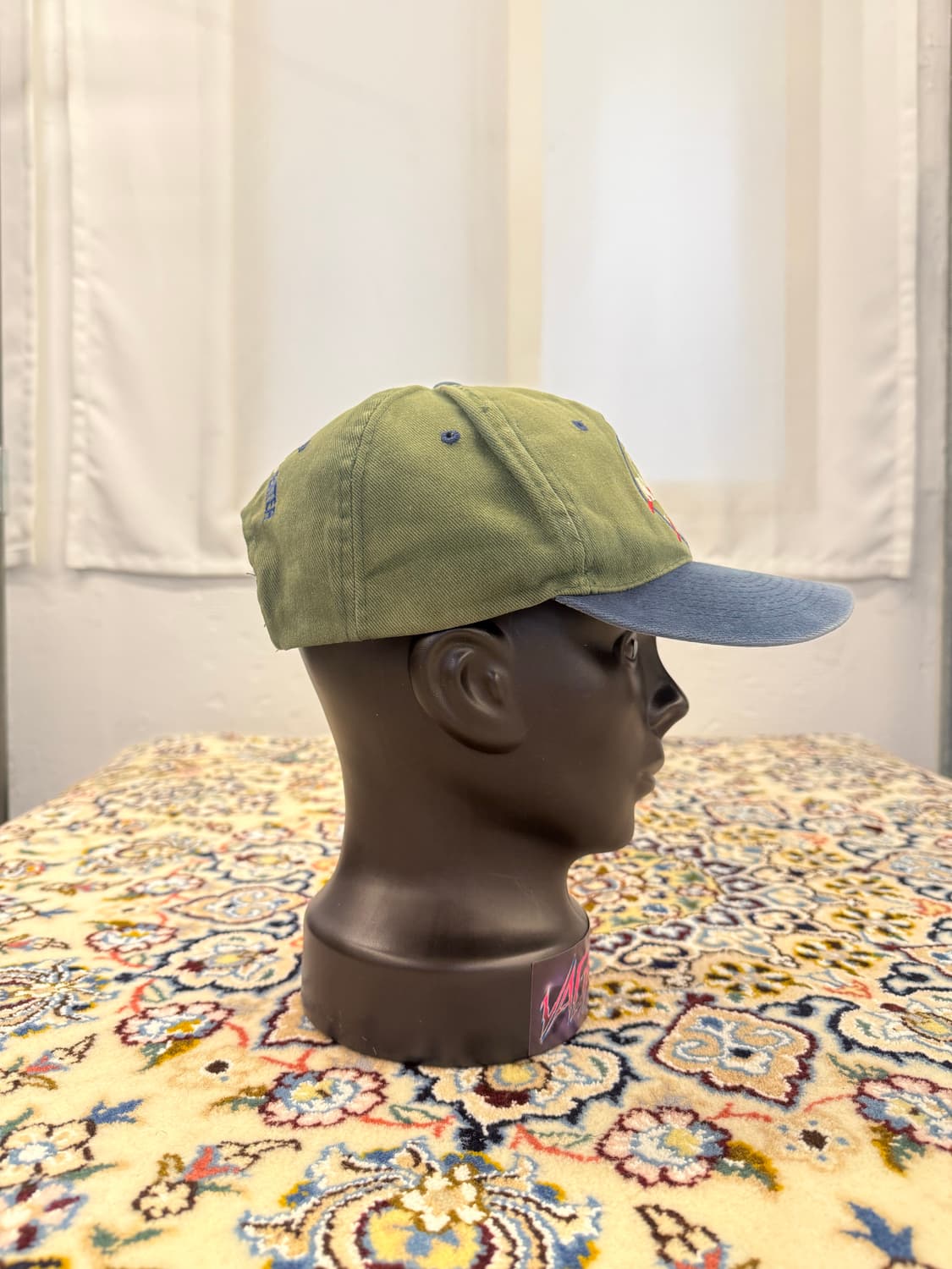 나사 로고 자수 투톤캡 상품이미지6