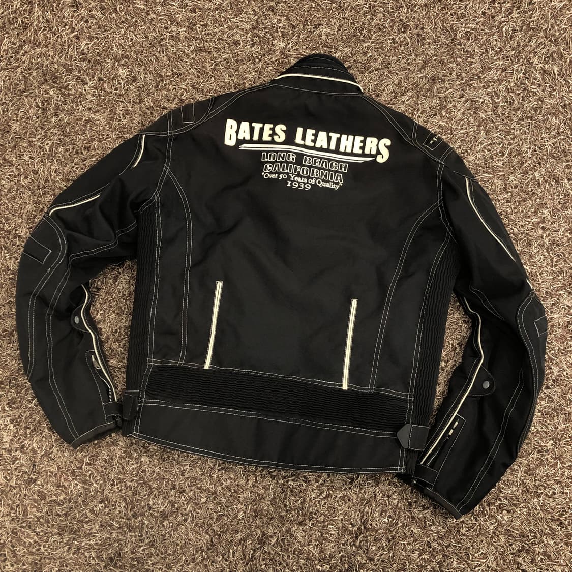 BATES 레이싱 모토사이클 라이더 바이커 자켓 상품이미지7