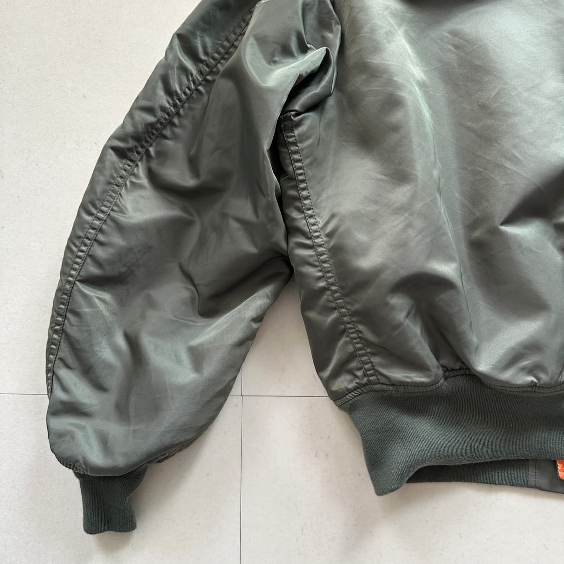 미국 생산 콕핏 COCKPIT MA-1 플라이트 자켓 XL 상품이미지10