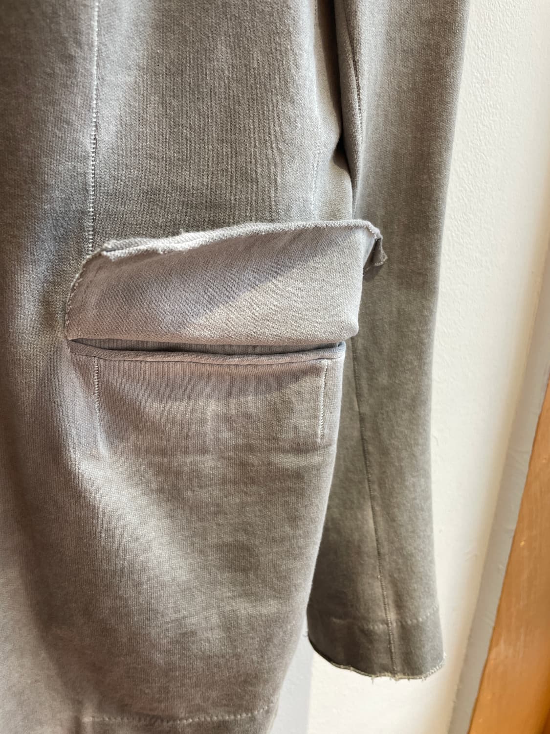 요시 후나바시 스탠드 카라 코튼 자켓 상품이미지5