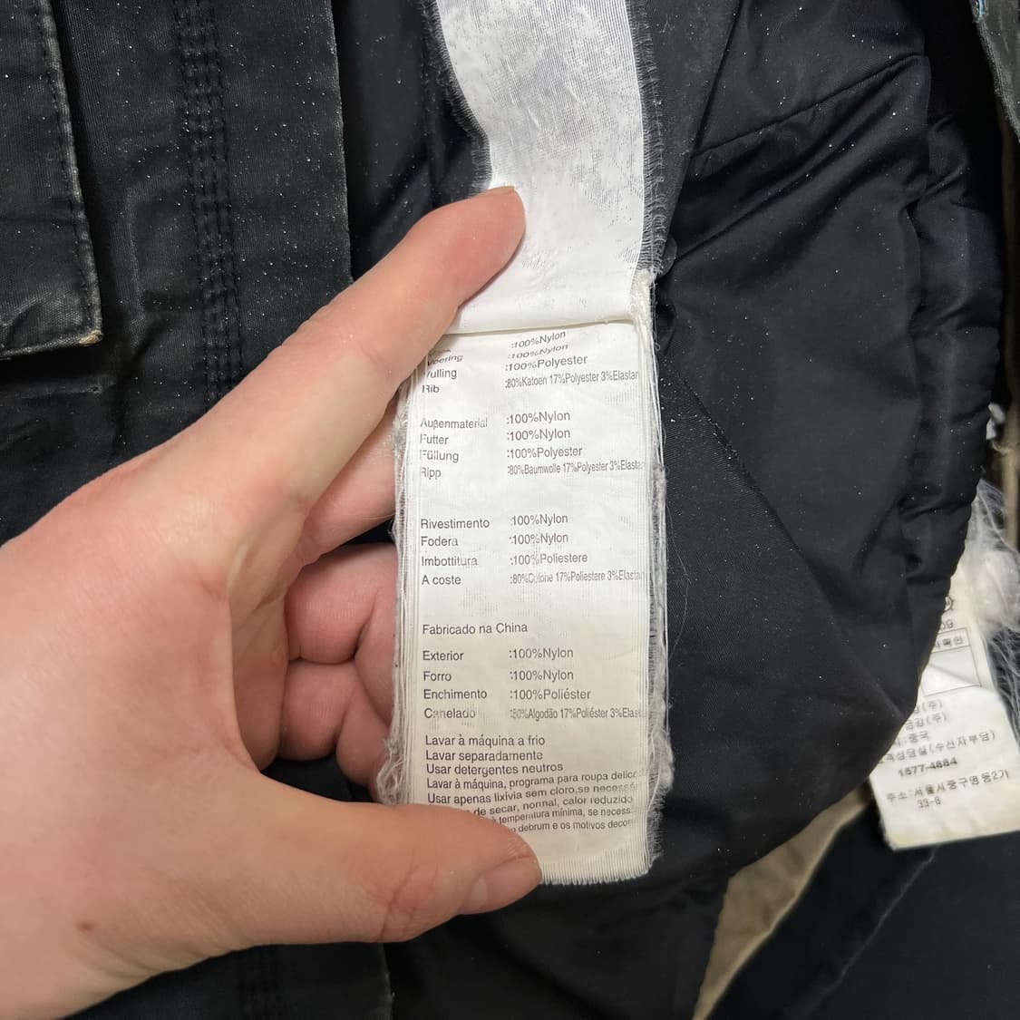 팀버랜드 빈티지 워싱 코튼 포켓 야상 필드자켓 M/95  상품이미지7