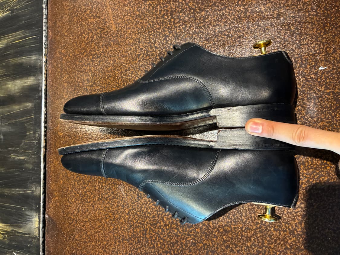 8) loake 로크 1880 알드위치 블랙 구두 상품이미지3