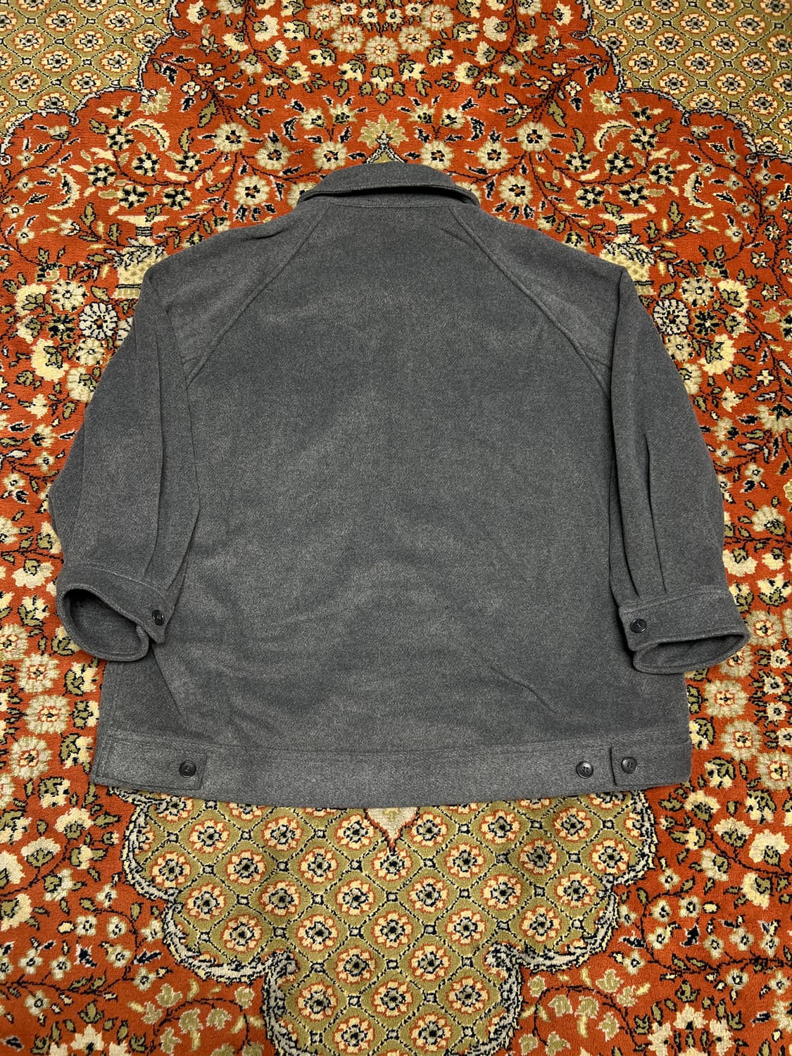 유니클로 C 여성 오버사이즈 모직 자켓 그레이 XL 상품이미지2