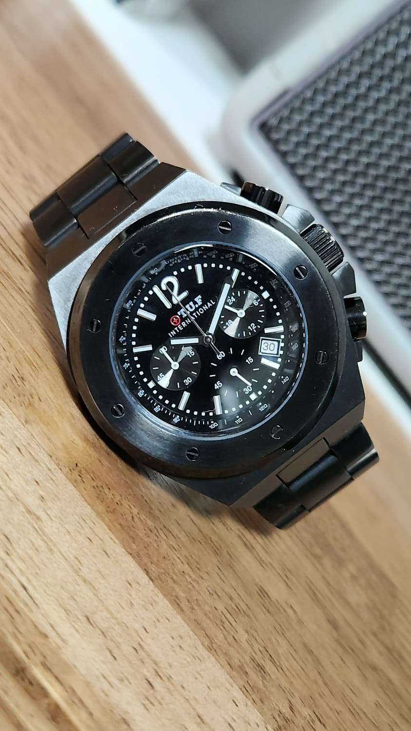 # T.U.F watches 터프 정품 크로노 남성명품 시계 급처 상품이미지5