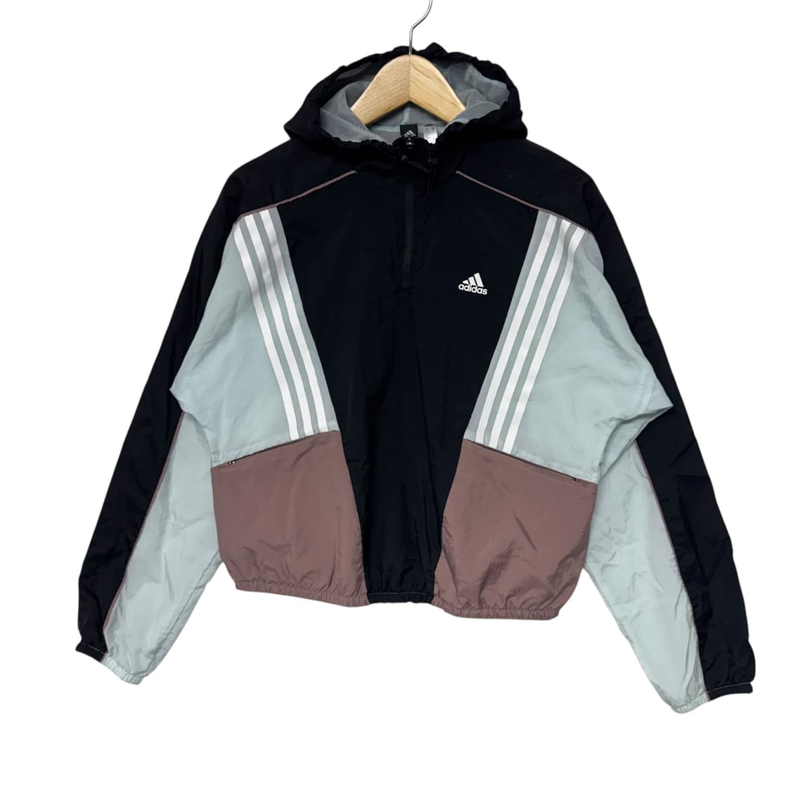 아디다스 크롭 바람막이 자켓 상품이미지1