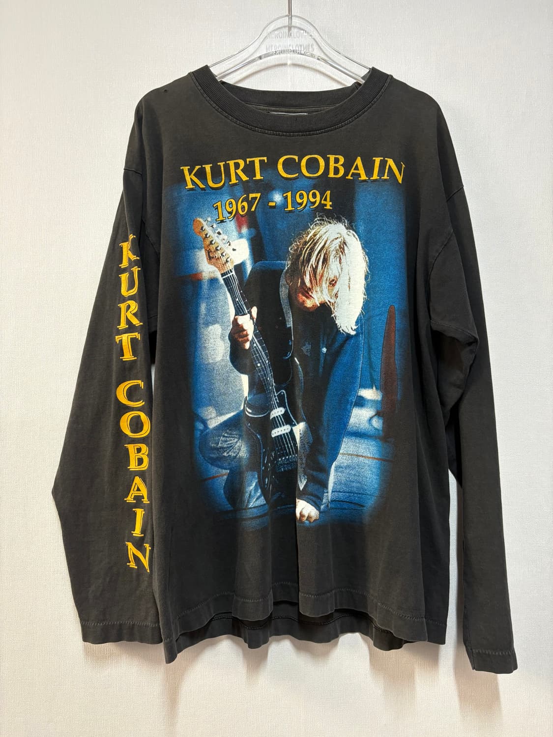 [XL] 90‘s Nirvana 부트렉 롱슬리브 상품이미지1