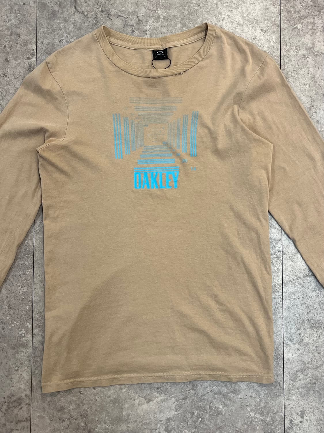 오클리 롱슬리브리스 긴팔티 베이지 S #csz2567 상품이미지5