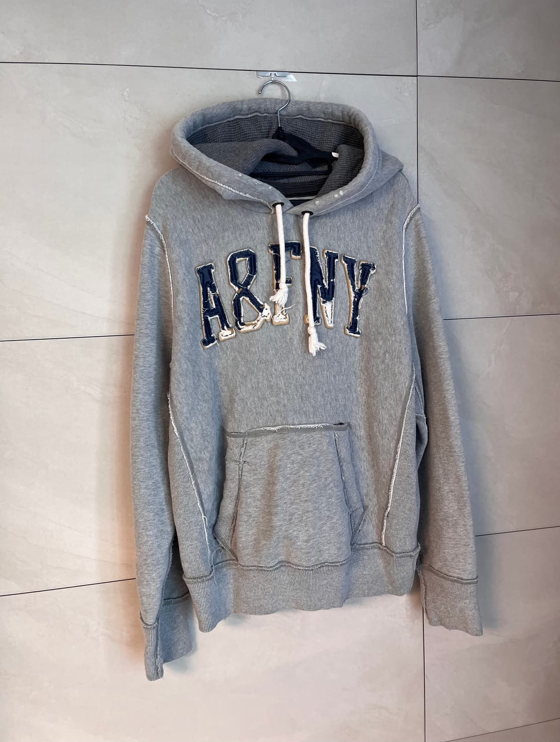 아베크롬비 회색 후드티 A&F [S size] 상품이미지2