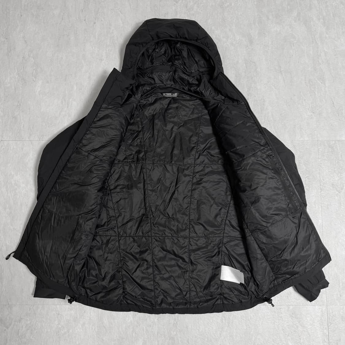 (s) 아크테릭스 아톰ar 후디 블랙 구형 스카치로고 상품이미지6