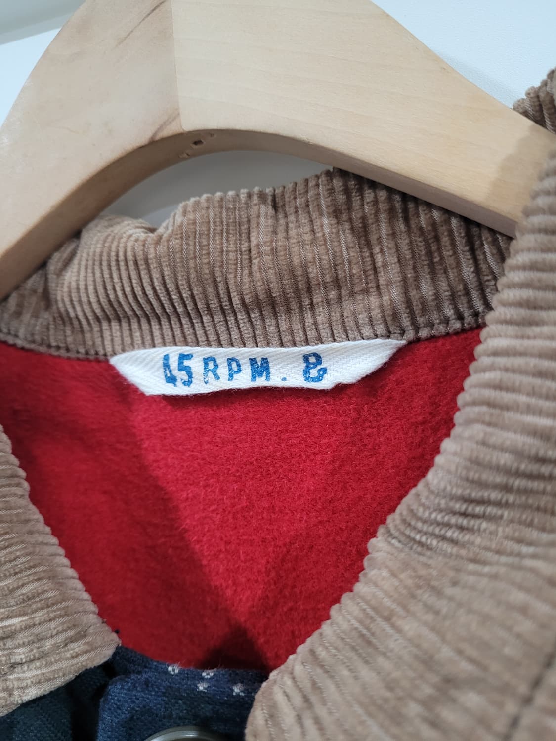 45RPM 코튼 체크 워크 자켓 (105) 상품이미지3