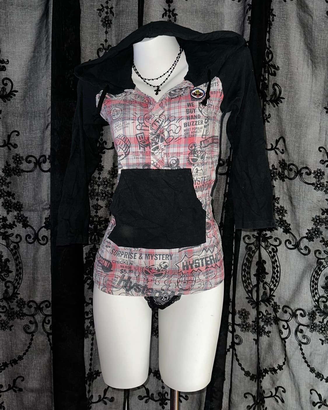 hooded long-sleeve 상품이미지1