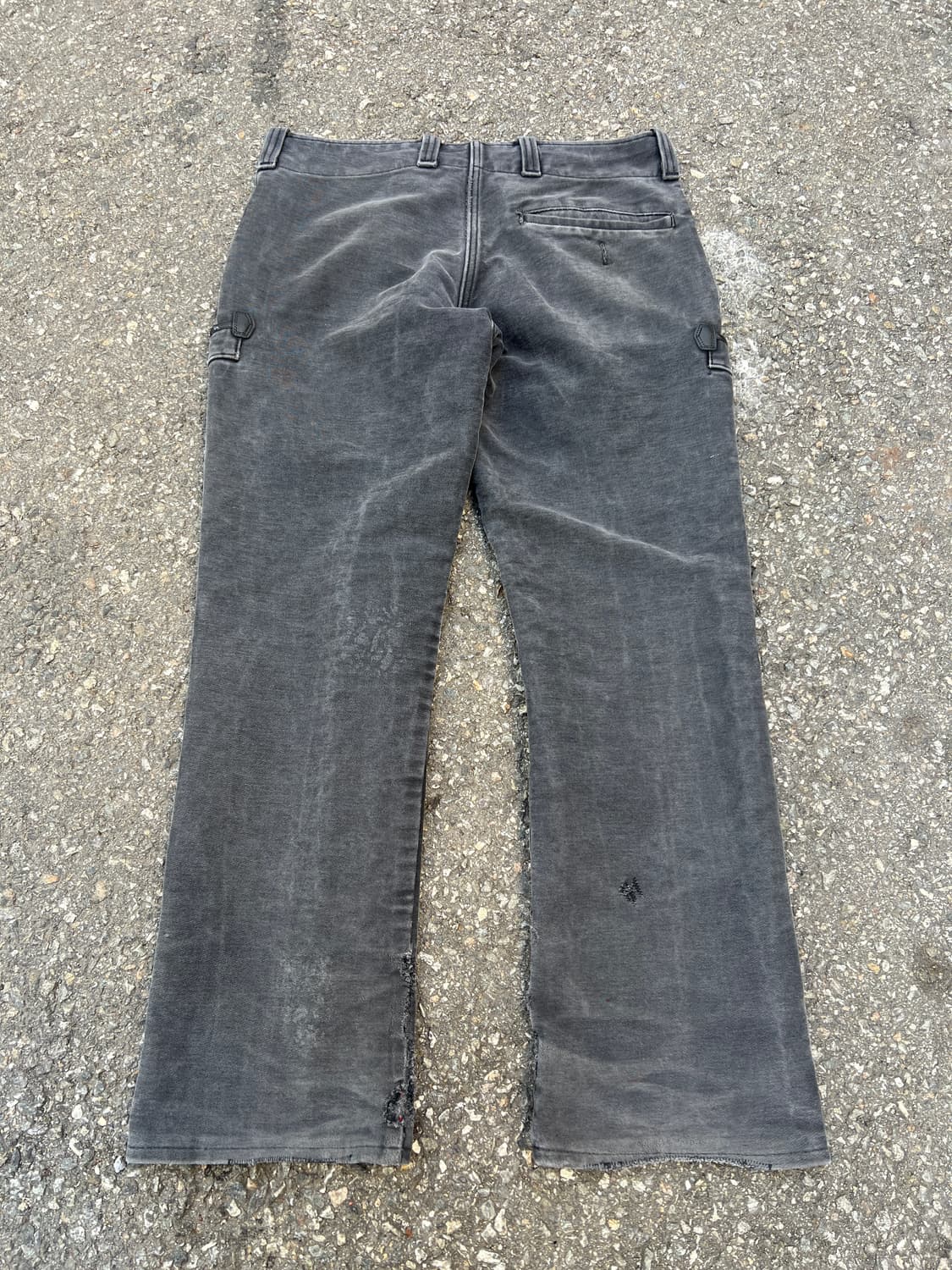 80s GERMANY LOGGER BLACK MOLESKIN 몰스킨팬츠 상품이미지2