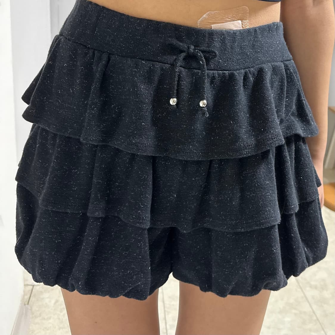 키치 글리터 캉캉 치마바지  상품이미지1