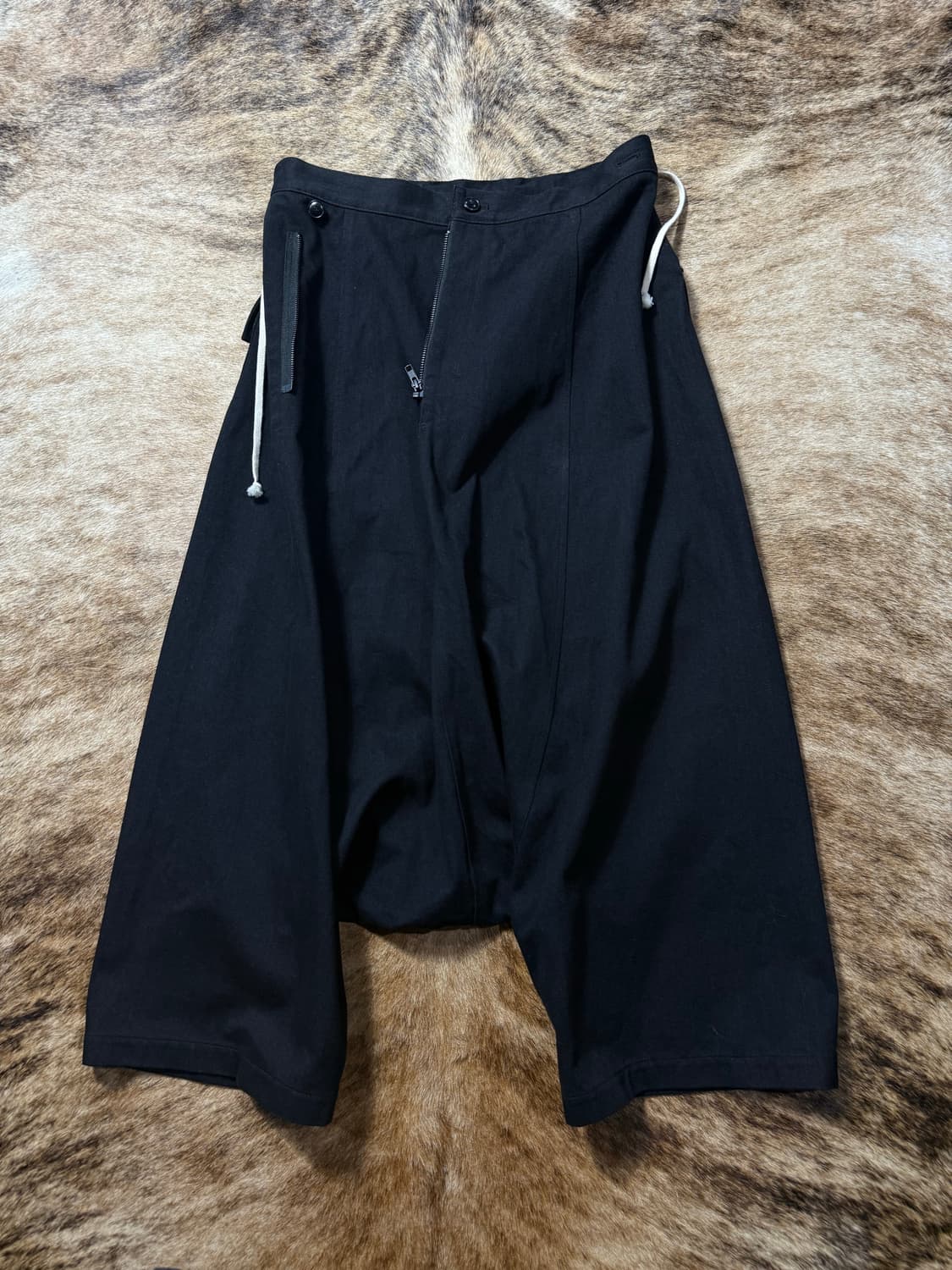 Yohji Yamamoto 드레이프 사루엘 팬츠 상품이미지2