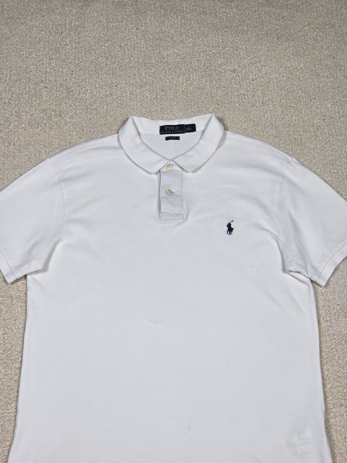 [폴로 랄프로렌] 슬림핏 메쉬 폴로 셔츠 | S00065 상품이미지2