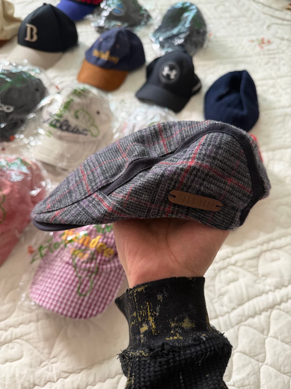 1번) 해외바잉 or 국내매장구매 모자들 볼캡, 헌팅캡, 이어플랩캡 등 상품이미지1