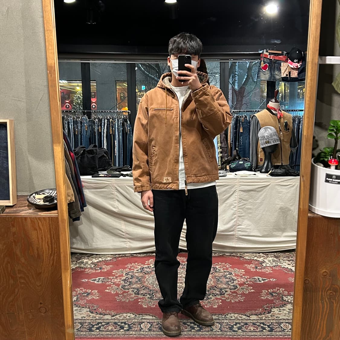 L) SCHMIDT 슈미트 워크웨어 액티브 자켓 브라운 상품이미지8