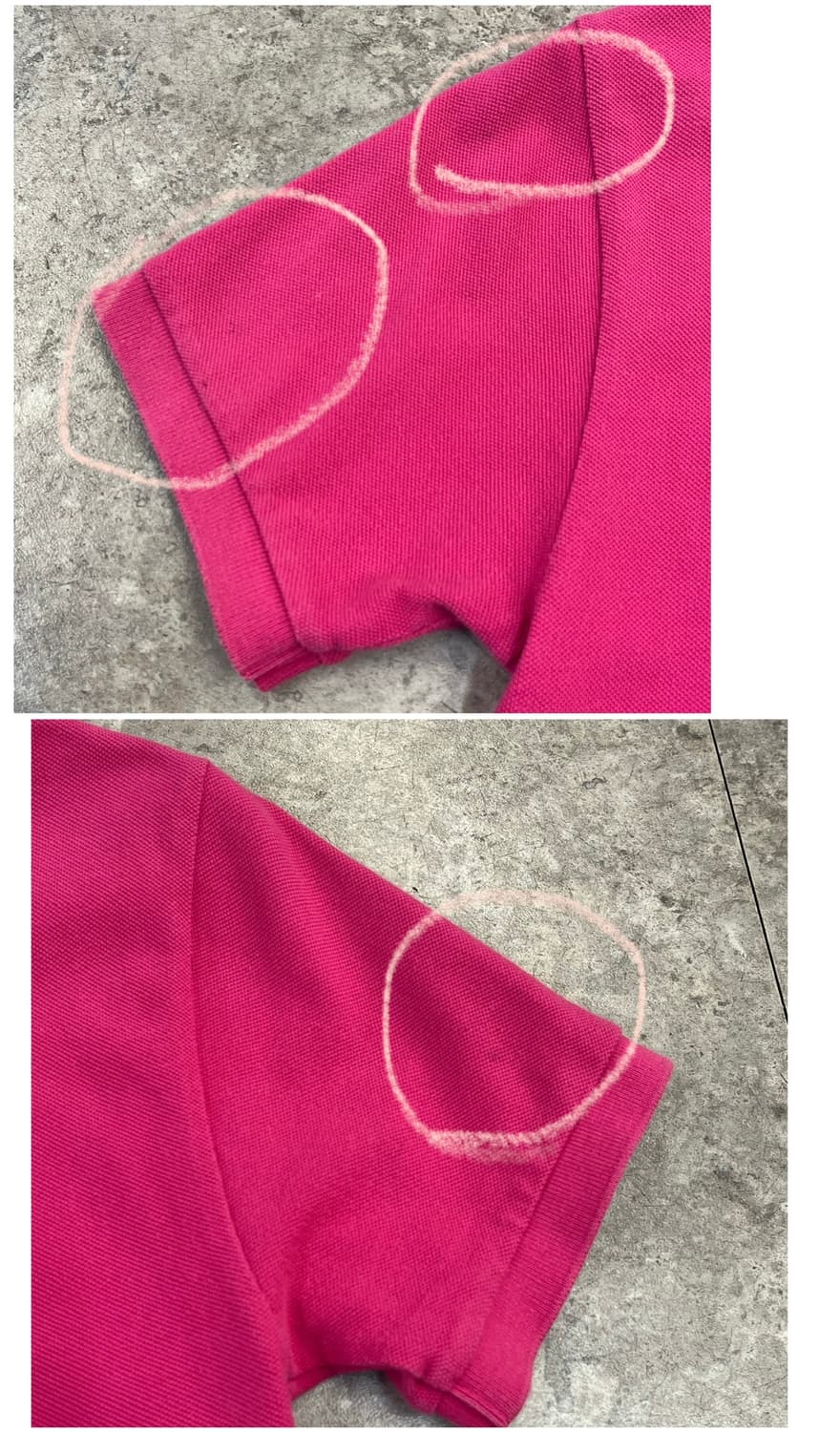 폴로 랄프로렌 반팔 카라티 핑크 S #csz4016 상품이미지10