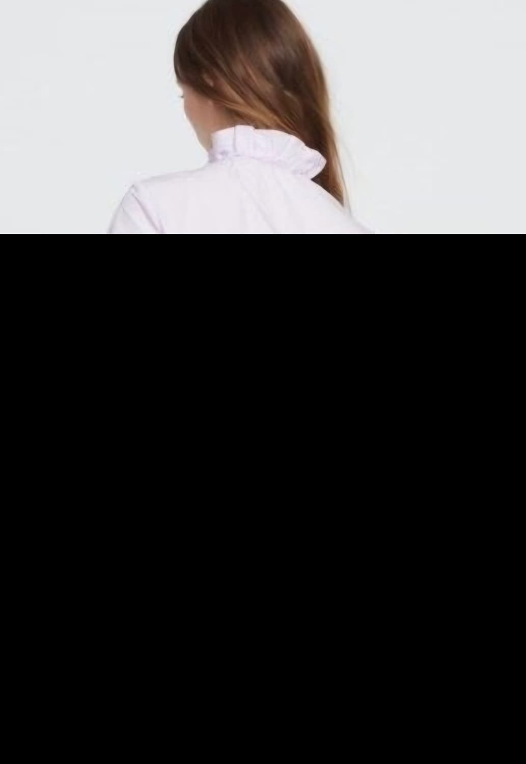 산드로  러플 블라우스 상품이미지2
