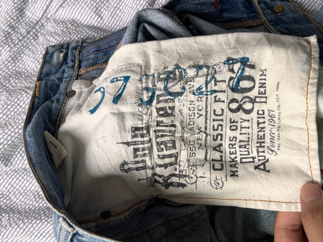 90sPolo RalphLauren 867 Vintage Denim 31 상품이미지5