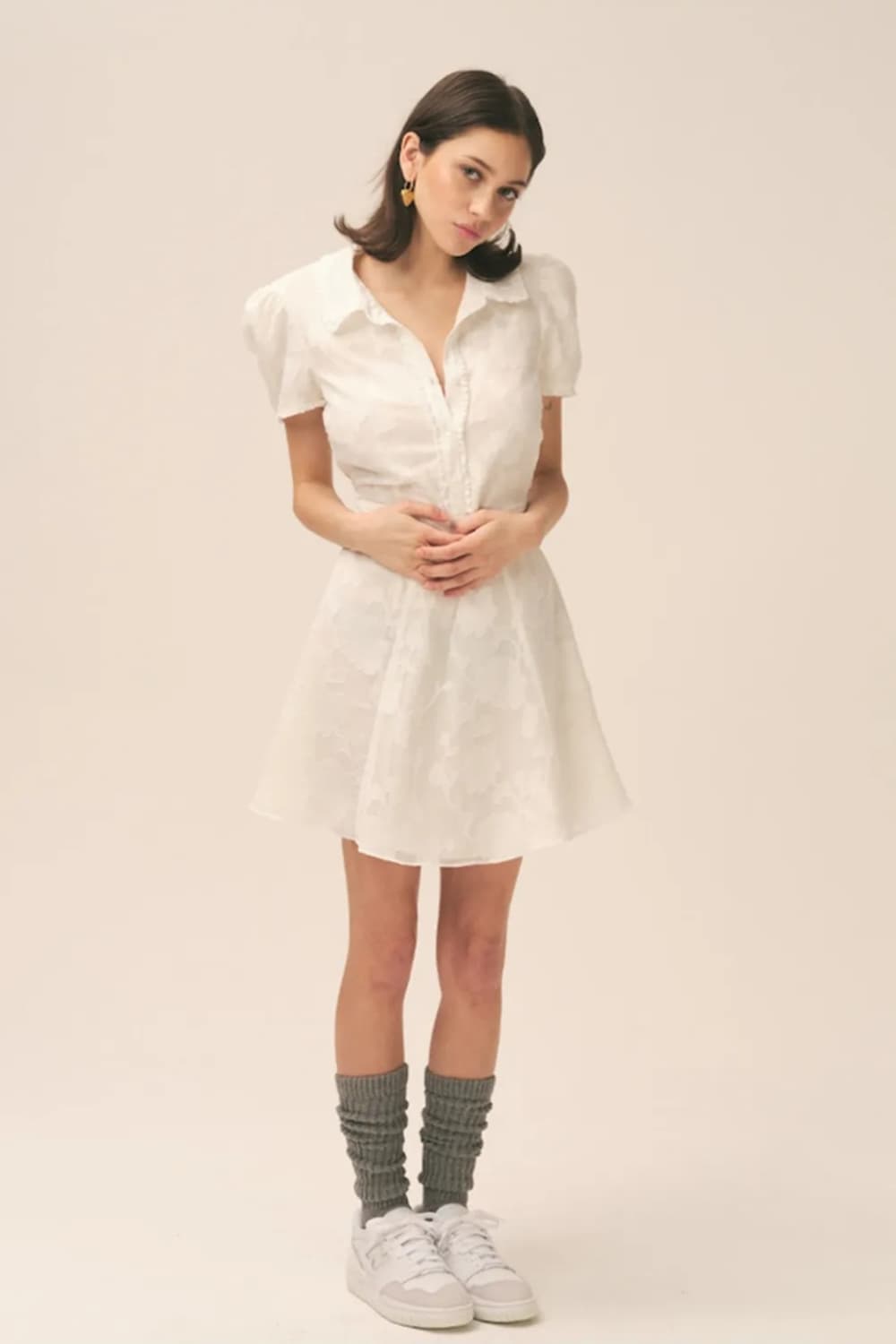 [새상품]GLOWNY 글로니 다이애나 쉬폰 드레스 상품이미지1