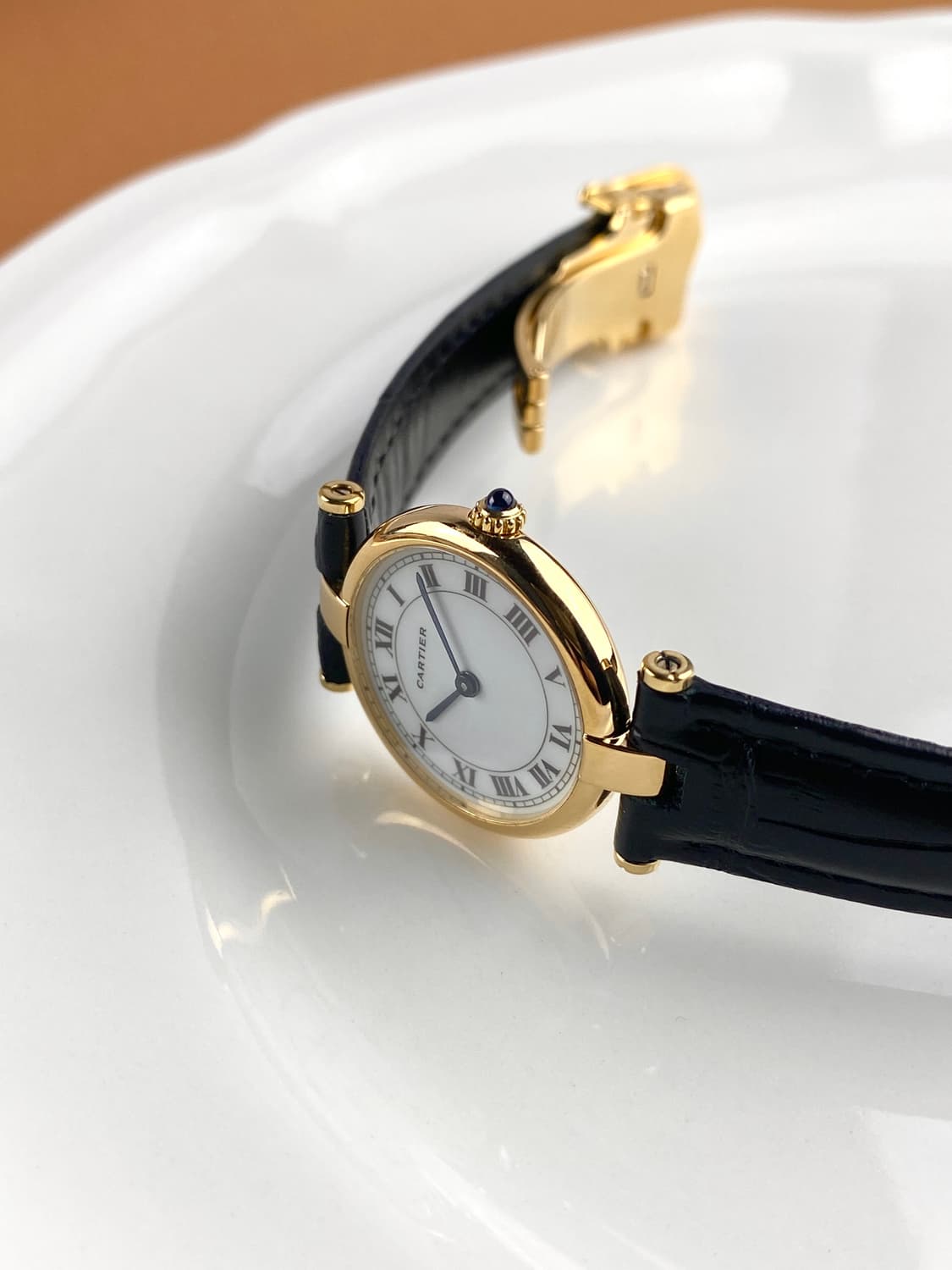 cartier vendome round 18K watch SM 상품이미지7