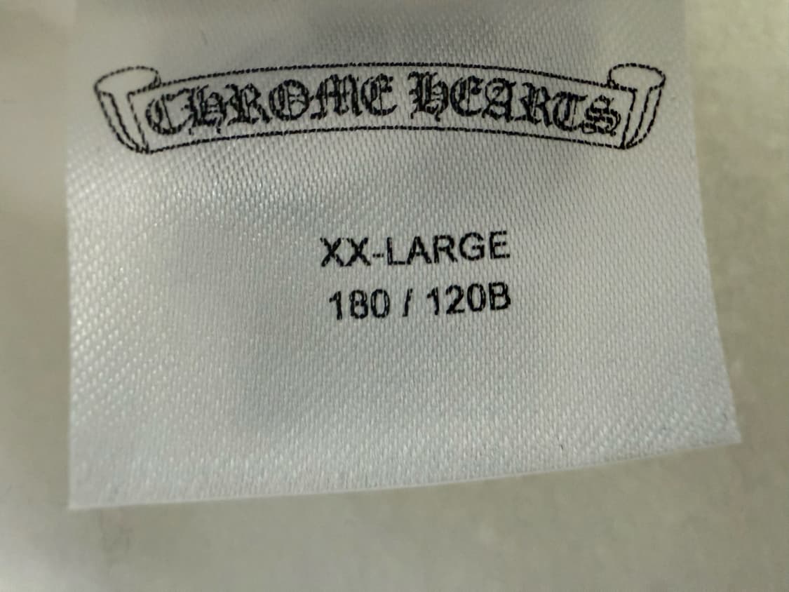 크롬하츠 호일 후디 화이트 Chrome Hearts foil hoodie 상품이미지5