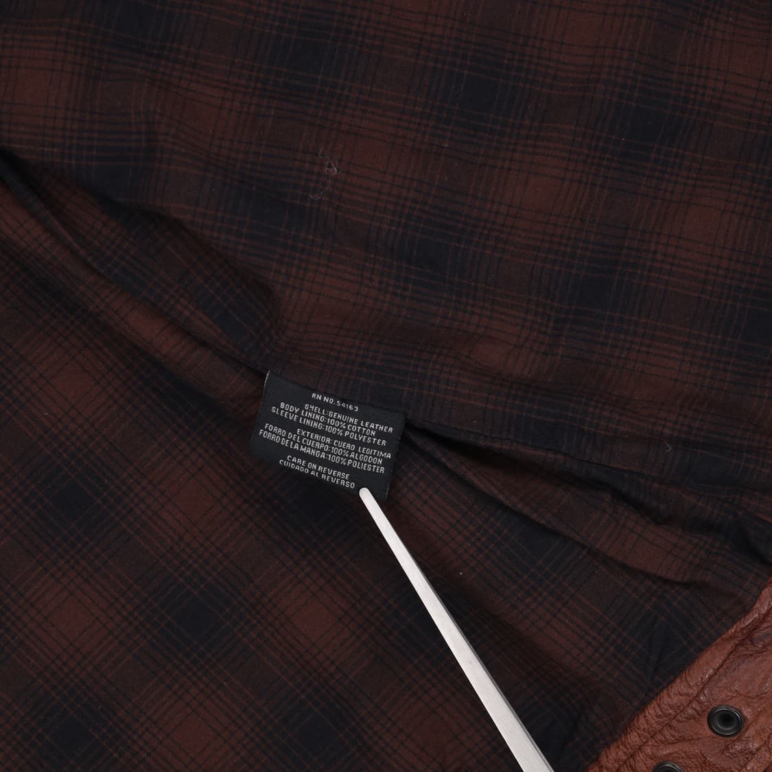 M 리바이스 빈티지 캐피탈 E 레더 가죽 자켓 4163 상품이미지8