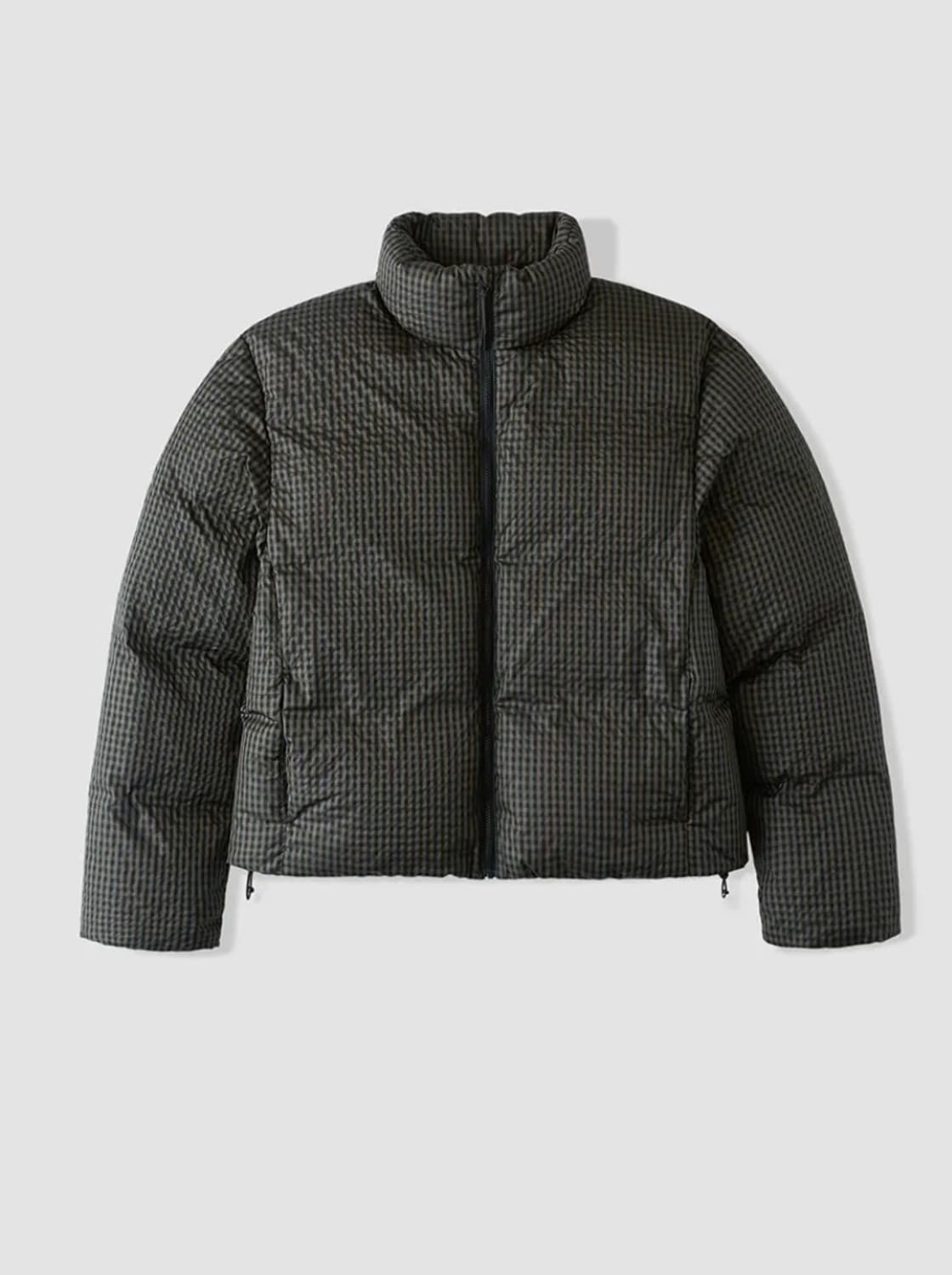 theme 띰 숏 다운 패딩 상품이미지3